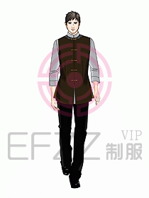 中餐服務員制服796