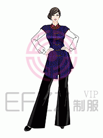 中餐服務員制服803