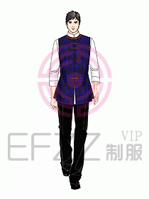 中餐服務員制服805