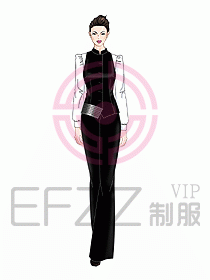 中餐服務員制服828