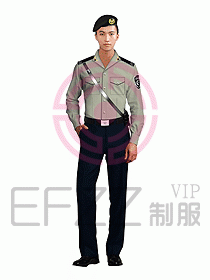 保安制服長袖174