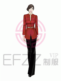 中餐服務員制服879