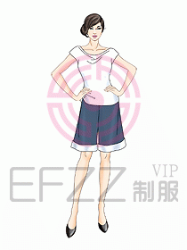 按摩技師服655