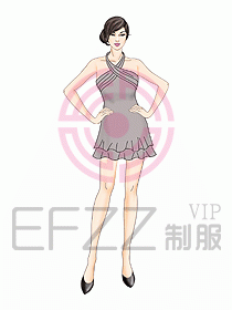 按摩技師服683