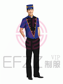 門童服裝設(shè)計(jì)圖369