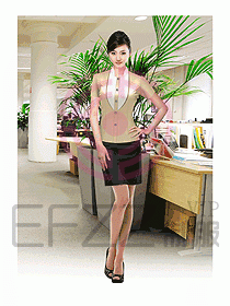 專賣店營業(yè)員服裝649