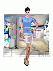 專賣店?duì)I業(yè)員服裝650