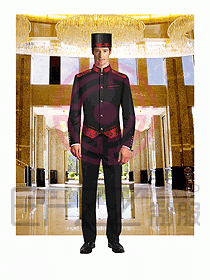 酒店門(mén)童行李生制服554