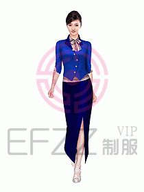 按摩技師服設(shè)計圖716