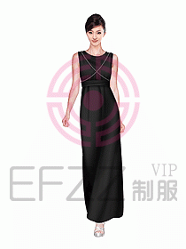 桑拿水療會所咨客制服219