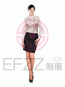 珠寶化妝品營業(yè)員制服833