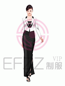 酒店西餐咨客制服設(shè)計圖257