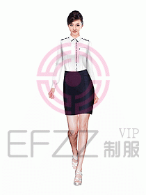 西餐服務員制服設計圖624