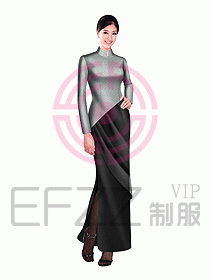 中餐迎賓制服設(shè)計(jì)圖521