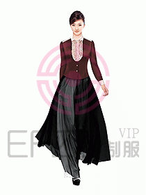 西餐咨客制服設(shè)計(jì)圖270