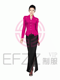 西餐咨客制服設計圖282
