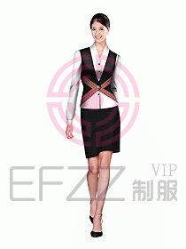 酒店西餐服務員制服689