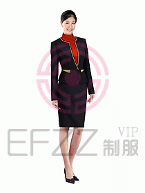 酒店經理職業裝西服267