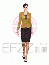 酒店經理職業裝西服282