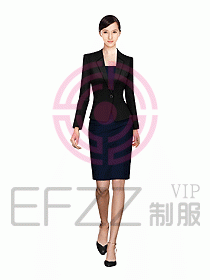 酒店經理職業裝西服293