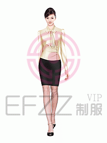 女職業(yè)裝長袖襯衫設(shè)計圖139