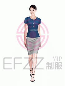 女職業裝夏裝設計圖301