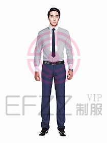 男職業(yè)裝長(zhǎng)袖襯衫設(shè)計(jì)圖252
