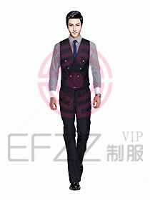 男職業(yè)裝馬夾設(shè)計圖037