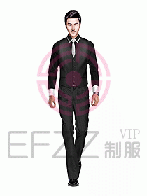 男職業(yè)裝馬夾設(shè)計圖049