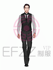 男職業(yè)裝馬夾設(shè)計圖071