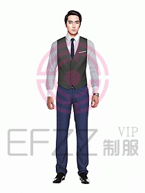 男職業(yè)裝馬夾設(shè)計圖115
