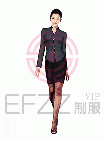 中餐服務(wù)員服裝設(shè)計(jì)效果圖1059