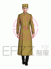 酒店門(mén)童制服設(shè)計(jì)效果圖626