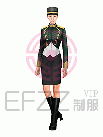 酒店門童制服設(shè)計效果圖636