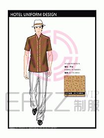 酒店門童制服設計效果圖667