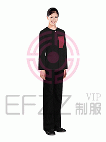 酒店客服服務(wù)員制服設(shè)計效果圖275