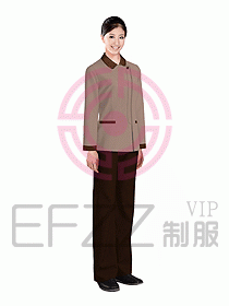 酒店客服服務員制服設計效果圖297