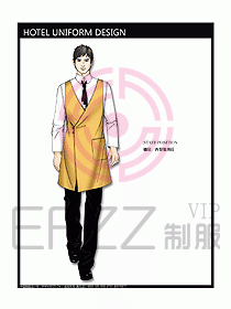 酒店西餐服務(wù)生制服設(shè)計圖719
