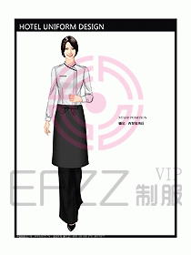 酒店西餐服務(wù)生制服設(shè)計圖771