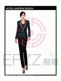 女時(shí)尚秋冬職業(yè)裝設(shè)計(jì)圖634