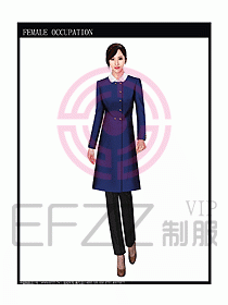 女職業(yè)裝大衣設(shè)計圖068