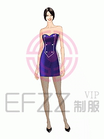 夜總會(huì)KTV包房公主服裝405