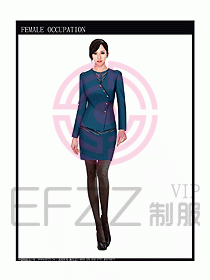 商城營業(yè)員服裝設計圖961