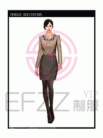 商城營業(yè)員服裝設計圖983