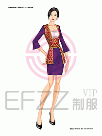 KTV男女服務(wù)員制服設(shè)計(jì)圖331
