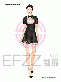 KTV男女服務(wù)員制服設(shè)計(jì)圖377