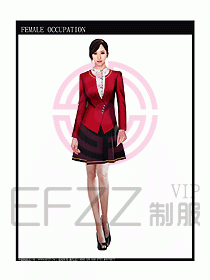 時尚職業(yè)女西服設(shè)計圖761