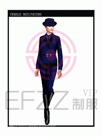 獵裝保安制服設(shè)計(jì)圖213