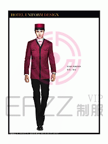 酒店行李生制服設(shè)計圖787