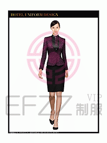 酒店大堂制服設(shè)計(jì)圖563